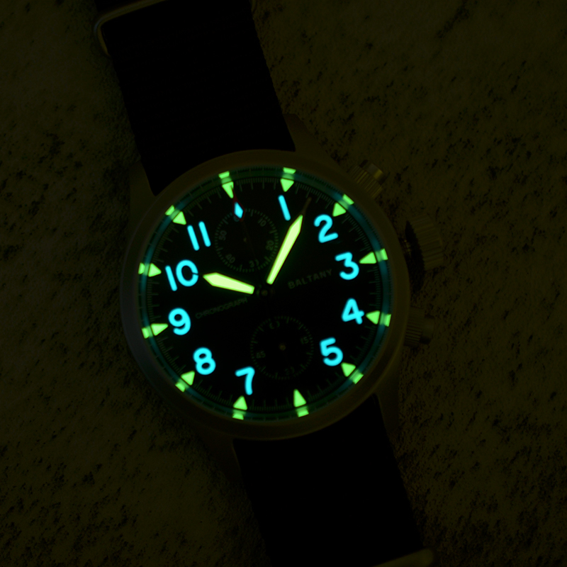 Wristwatches 39mm Fashion Military Quartz Watch for Men 100m Waterproof Switzerland Luminous Chronograph Sapphire Crystal Cool VK61 Movement 221128