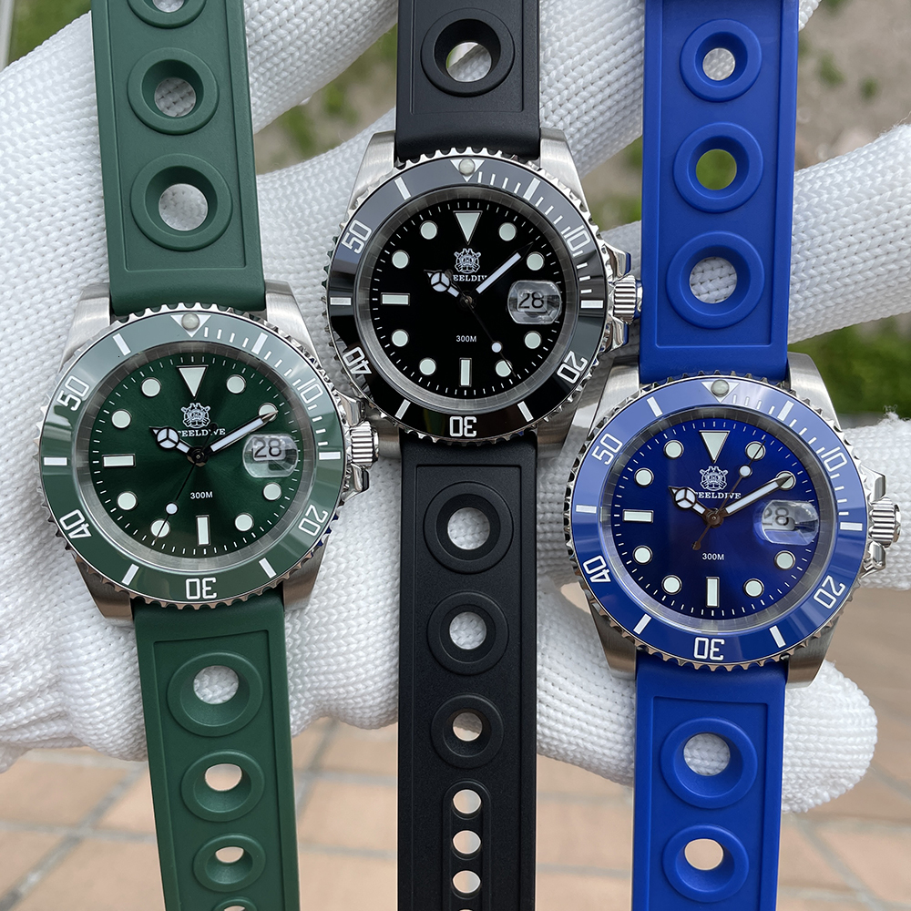 Wristwatches STEELDIVE SD8205 Selling Ceramic Bezel 41mm Steeldive 30ATM Water Resistant Japan Movement Quartz Mens Dive Watch Reloj 221128