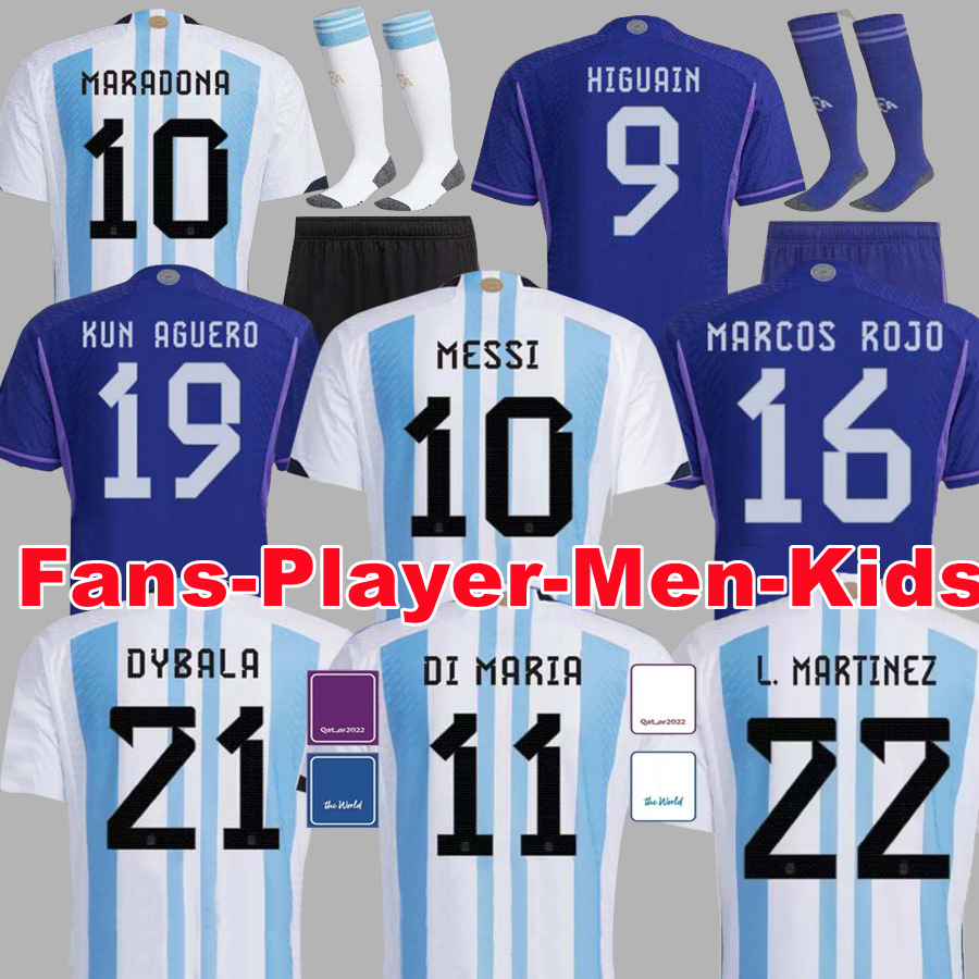 2022 Argentina soccer Jerseys Fans Player Version 22 23 DI MARIA DYBALA LO CELSO MARADONA DE PAUL football shirt Men Women Kids kit uniforms, 2022 women away
2022 Argentina soccer Jerseys Fans Player Version 22 23 DI MARIA DYBALA LO CELSO MARADONA DE PAUL football shirt Men Women Kids kit uniforms, 2022 women away