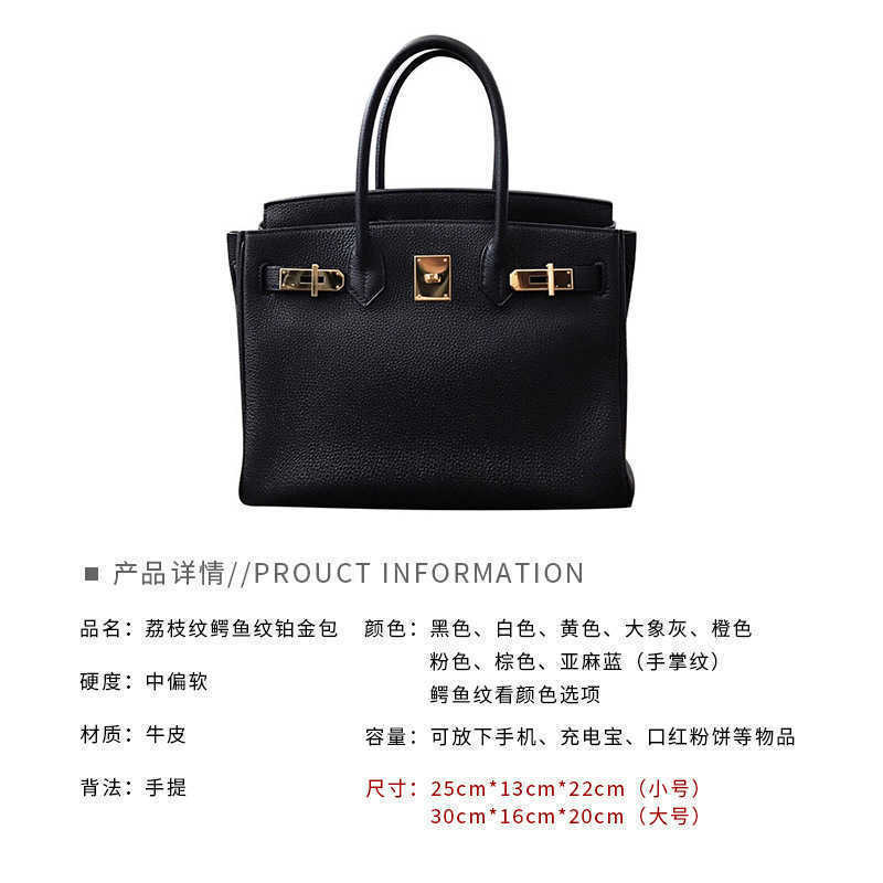 Designer Bags Hem Handbags Women Cluth Fashion Leather Lychee Pattern Crocodile Women's Portable One Shoulder Cross Carrying Togo Pu Luxury, Litchi pattern platinum bag white-25
Designer Bags Hem Handbags Women Cluth Fashion Leather Lychee Pattern Crocodile Women's Portable One Shoulder Cross Carrying Togo Pu Luxury, Litchi pattern platinum bag white-25