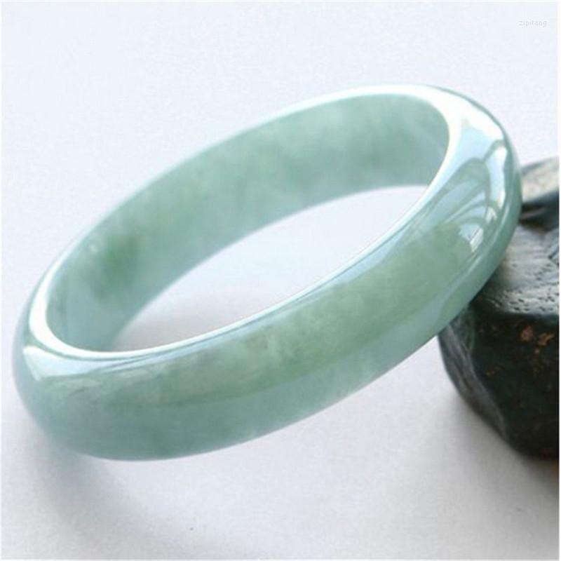 Bangle Real Grade A Natural Jade Women Healing Jewelry Genuine Chinese Jades Stone Bangles Jadeite Bracelet Girlfriend Mom Gifts