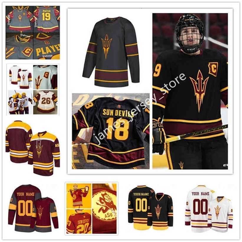ASU Xflsp College Custom Arizona State Sun Devils Stitched Hockey Jersey Bronson Moore Jacob Rare Ty Murchison Johnny Walker Tanner Hickey Sean, Yellow
ASU Xflsp College Custom Arizona State Sun Devils Stitched Hockey Jersey Bronson Moore Jacob Rare Ty Murchison Johnny Walker Tanner Hickey Sean, Yellow