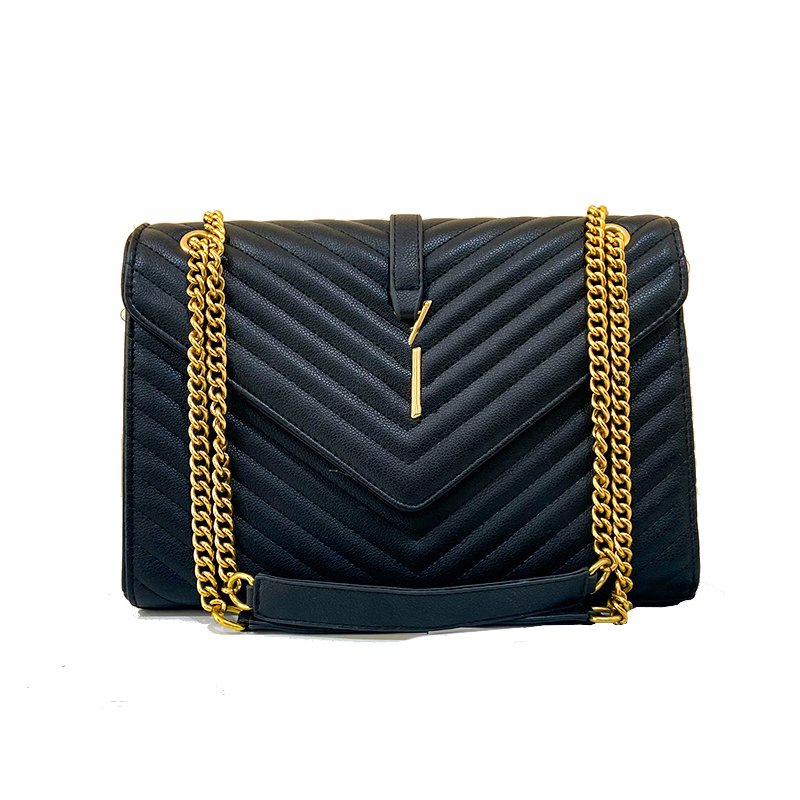 Brand Designer Shoulder Bags for Women Crossbody Bag with Chain PU Leather Handbag Ladies Purse 4346, Black
Brand Designer Shoulder Bags for Women Crossbody Bag with Chain PU Leather Handbag Ladies Purse 4346, Black