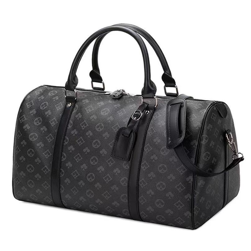 Duffel Bags luxury fashion men women travel duffle bags brand designer luggage handbags With lock large capacity sport bag high-capacity louise size 55CM vutton