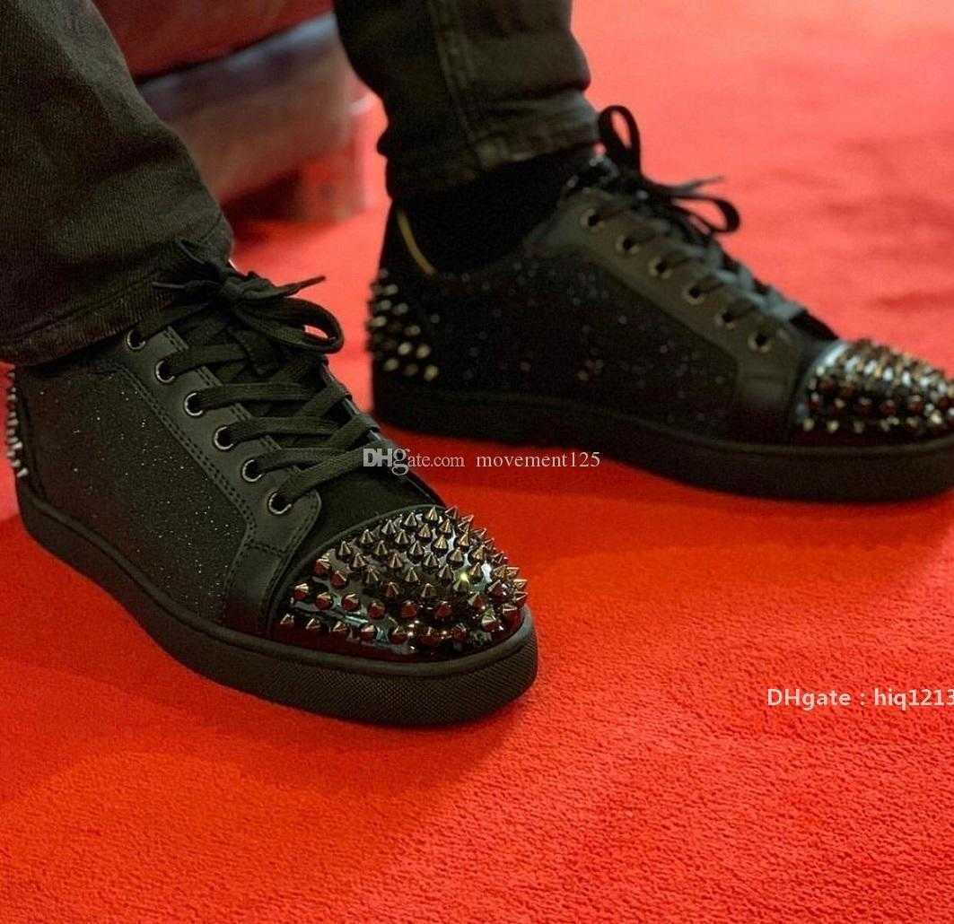 Red-Bottoms shoes Christians 20SS Designer Brands Spikes Casual Flats Red Sneaker Shoes Luxury Glitter Leather Men Women Trainers P caQ, Colour2
Red-Bottoms shoes Christians 20SS Designer Brands Spikes Casual Flats Red Sneaker Shoes Luxury Glitter Leather Men Women Trainers P caQ, Colour2