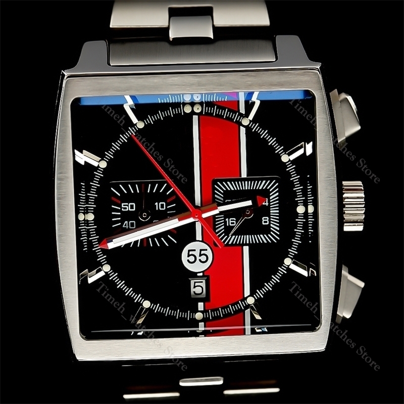 Wristwatches Club of America 55th Anniversary VK67 Caliber Men s Waterproof Chronograph Luxury Automatic Date Watch 221128