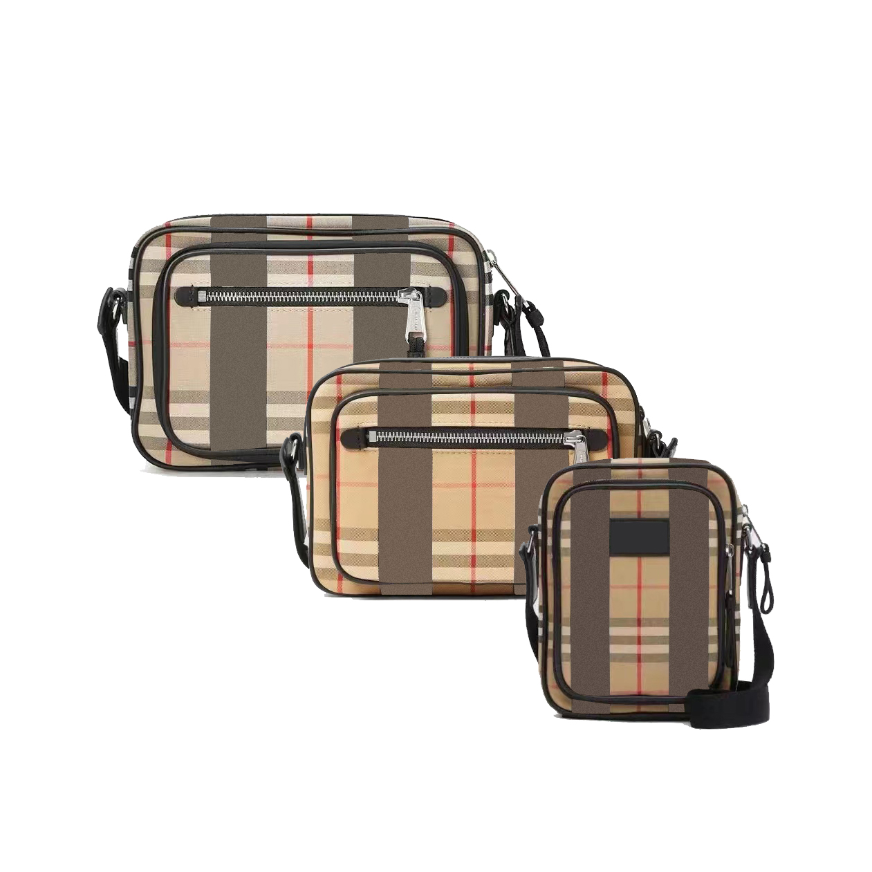 TB Vintage Check stripes camera Bag Women's mens Luxury Designer Retro nylon canvas crossbody classic brand classic purses tote clutch Shoulder handbag satchel Bags, Carton
TB Vintage Check stripes camera Bag Women's mens Luxury Designer Retro nylon canvas crossbody classic brand classic purses tote clutch Shoulder handbag satchel Bags, Carton