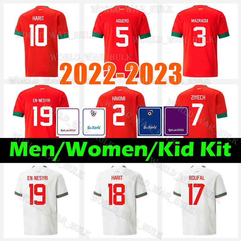 2022 Moroccan soccer jerseys 2 HAKIMI Maillot marocain FAJR 10 BELHANDA ZIYECH 19 EN-NESYRI football shirts men 18 HARIT SAISS IDRISSI BOUFAL jersey Maroc shirt 22 23, Men 2022 jersey(mo luo ge)+patch 
2022 Moroccan soccer jerseys 2 HAKIMI Maillot marocain FAJR 10 BELHANDA ZIYECH 19 EN-NESYRI football shirts men 18 HARIT SAISS IDRISSI BOUFAL jersey Maroc shirt 22 23, Men 2022 jersey(mo luo ge)+patch