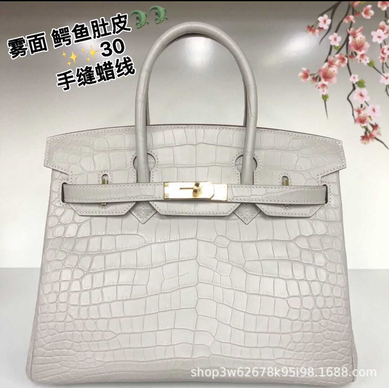 Designer Bags Hem Handbags Women Cluth Fashion 30cm Crocodile Leather Face Handbag Luxury Bag Trend Large Capacity Togo Pu Jw3o Mess Bird, White7
Designer Bags Hem Handbags Women Cluth Fashion 30cm Crocodile Leather Face Handbag Luxury Bag Trend Large Capacity Togo Pu Jw3o Mess Bird, White7