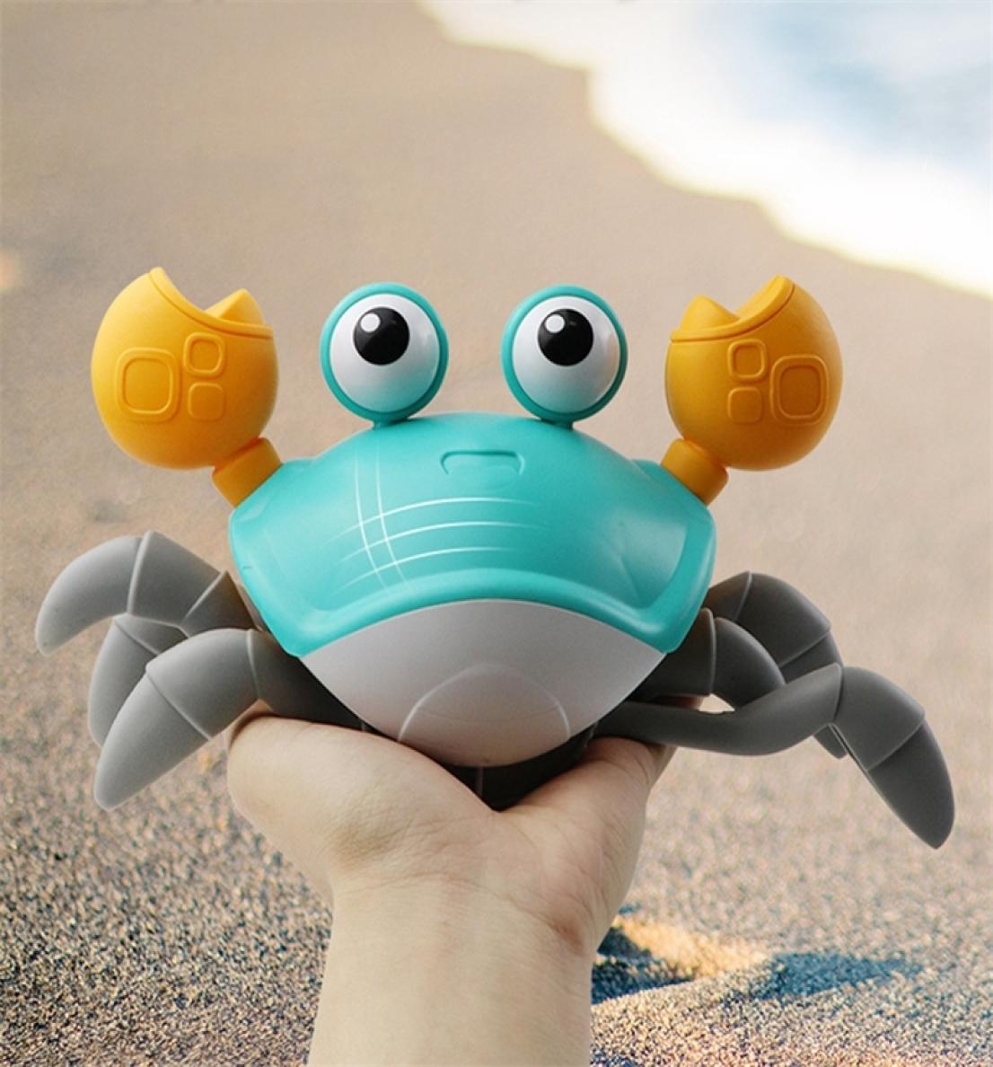 Baby Bath Toy Water Game Clockwork Infant Swim Big Crab Bathtub Animals Bathroom Summer Beach Toys For Kids Children Girls 210320
Baby Bath Toy Water Game Clockwork Infant Swim Big Crab Bathtub Animals Bathroom Summer Beach Toys For Kids Children Girls 210320
