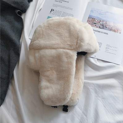 Trapper Hats Womens Winter HaTt Ushanka for Female Thicken Cold Cap Warm Windbreak Pilot with Earflaps 221129