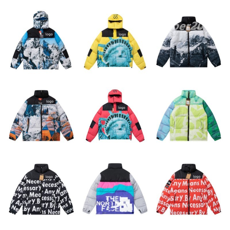 Men Down Jacket Nuptse Winter North Long Sleeve Hooded Coat Down Parkas Face Overcoat Jacket Down Outerwear Casual Mens Hoodie Printing Jackets Women Coat R6, Color 11 
Men Down Jacket Nuptse Winter North Long Sleeve Hooded Coat Down Parkas Face Overcoat Jacket Down Outerwear Casual Mens Hoodie Printing Jackets Women Coat R6, Color 11