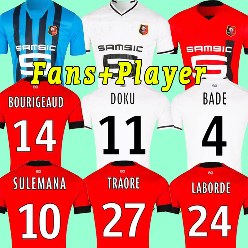 soccer jerseys Fans Player version 2022 2023 Stade Rennais Rennes maillot de foot 22 23 SULEMANA BOURIGEAUD TERRIER DOKU Guirassy MAJER AGUERD TRAORE football shirt, Home+patch
soccer jerseys Fans Player version 2022 2023 Stade Rennais Rennes maillot de foot 22 23 SULEMANA BOURIGEAUD TERRIER DOKU Guirassy MAJER AGUERD TRAORE football shirt, Home+patch
