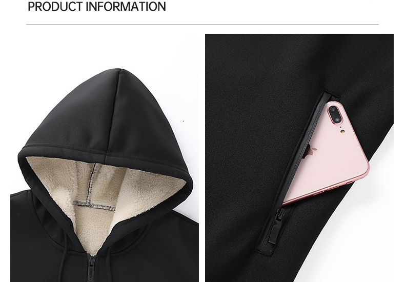 Men's Tracksuits Winter Two Pieces Set Warm Cashmere Tracksuit Men Outerwear Thick Fleece Casual Mens Soild Color Jacket Pants 221128