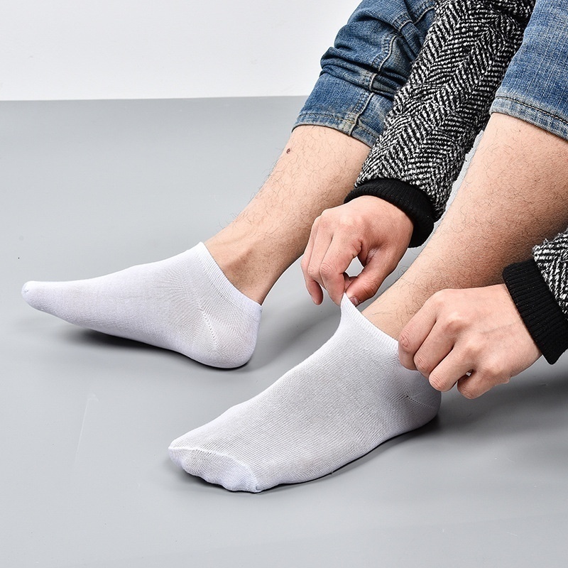Mens Socks 246 PCS Breathable Ankle Invisible Boats Cotton Short Low Cut Sport for Casual Sock 221130