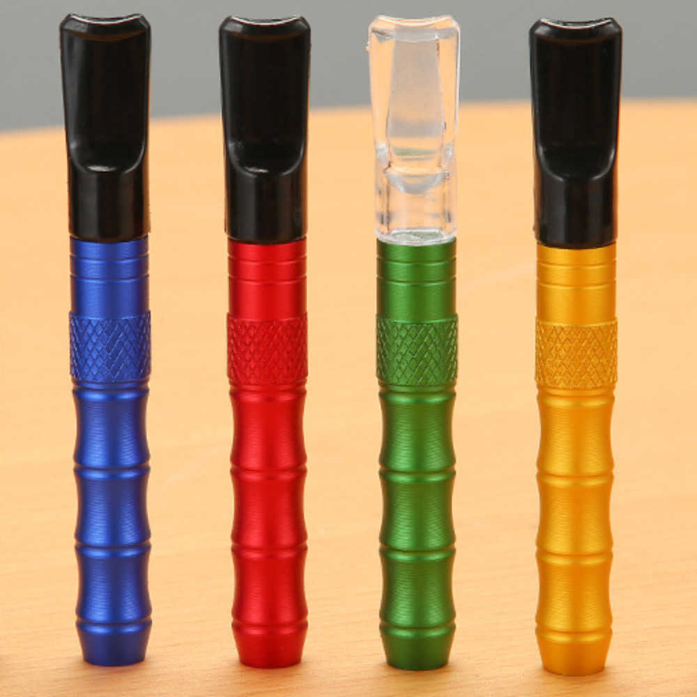 Mini Hand Metal Pipe aluminum alloy Disposable smoking pipe for Tobacco Bamboo shape smoke accessories wholesale China
Mini Hand Metal Pipe aluminum alloy Disposable smoking pipe for Tobacco Bamboo shape smoke accessories wholesale China