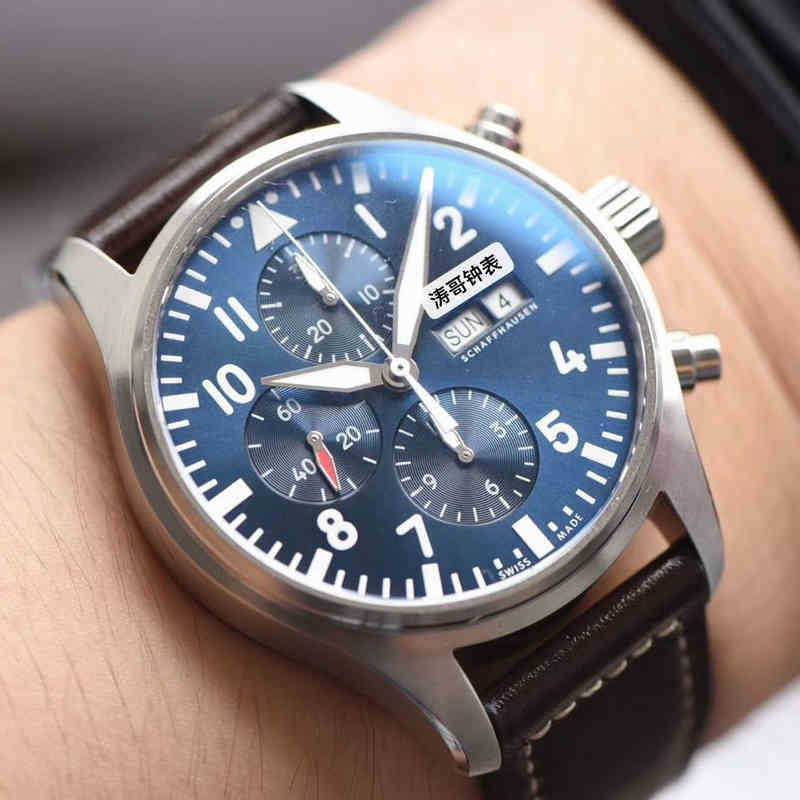 Timing Mechanical Luxury Wristwatch Universal Pilot Watches Real Swiss Eta7750 for Movement Designer Watch Men Mechanics Yyxw
Timing Mechanical Luxury Wristwatch Universal Pilot Watches Real Swiss Eta7750 for Movement Designer Watch Men Mechanics Yyxw