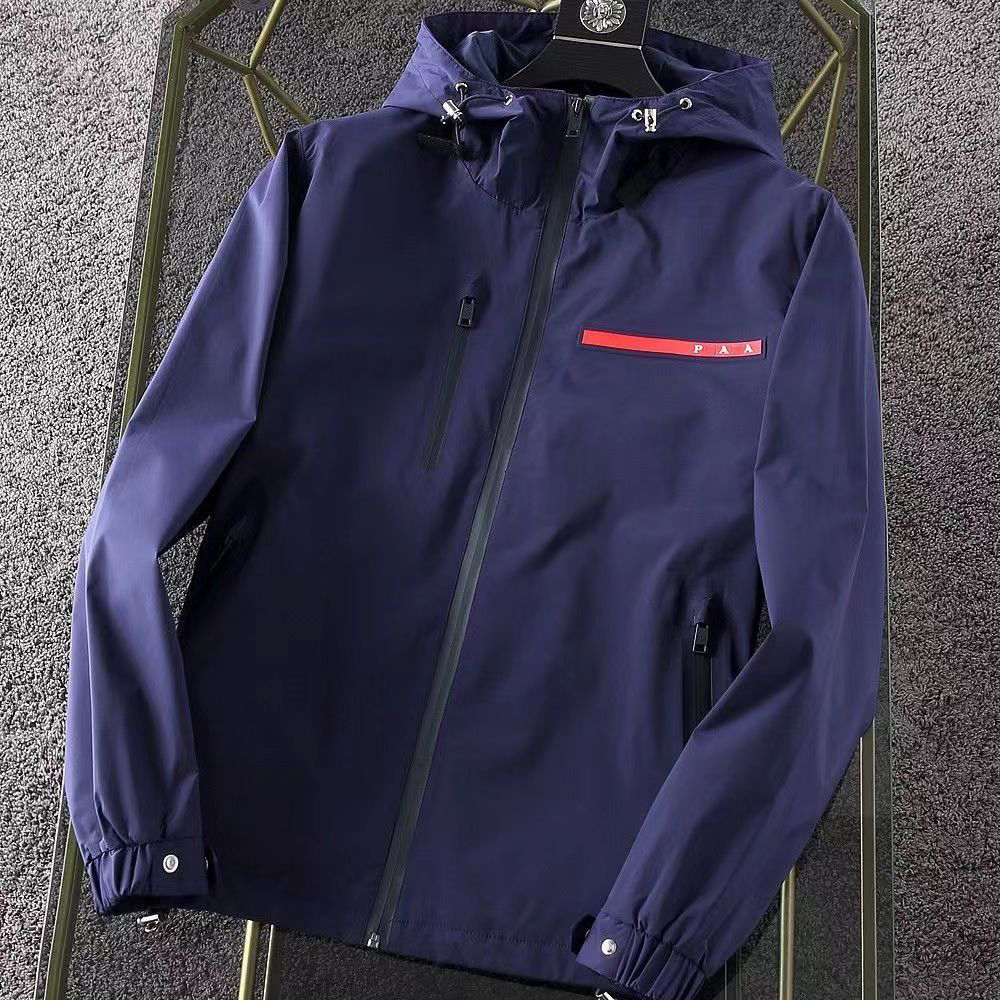 Classic fashion men spring and autumn style hooded jacket brand windproof waterproof sports mountaineering jacket, Blue
Classic fashion men spring and autumn style hooded jacket brand windproof waterproof sports mountaineering jacket, Blue