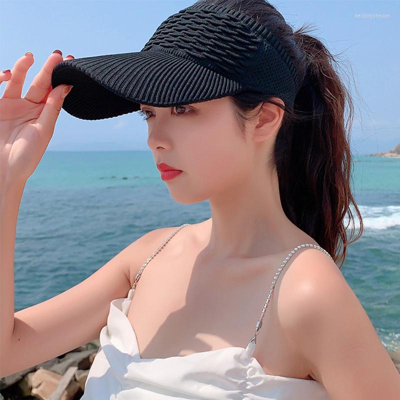 Wide Brim Hats Women's Sun Summer UV Protection Empty Top Female Outdoor Sunscreen Cap For Tennis Golf Running Sports Peaked, Empty top hat
Wide Brim Hats Women's Sun Summer UV Protection Empty Top Female Outdoor Sunscreen Cap For Tennis Golf Running Sports Peaked, Empty top hat