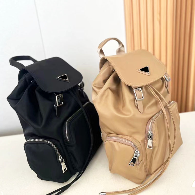 Designer backpack luxurious Nylon Backpack Shoulder Bags Classic Unisex Handbags Black Back Pack Triangle Sign Metal Zipper school bag Multi Pockets Schoolbag
Designer backpack luxurious Nylon Backpack Shoulder Bags Classic Unisex Handbags Black Back Pack Triangle Sign Metal Zipper school bag Multi Pockets Schoolbag
