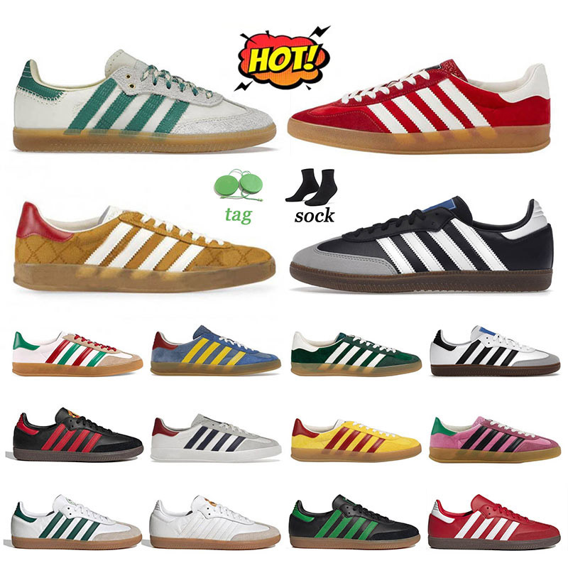 2023 Samba Men Women OG BW Casual Shoes Vegan Gazelle Monogram Designer flat White Green Suede Pink Velvet Black Gum Sneakers Shoe Trainer 36-45 Sambas, A16 arsenal fc red
2023 Samba Men Women OG BW Casual Shoes Vegan Gazelle Monogram Designer flat White Green Suede Pink Velvet Black Gum Sneakers Shoe Trainer 36-45 Sambas, A16 arsenal fc red