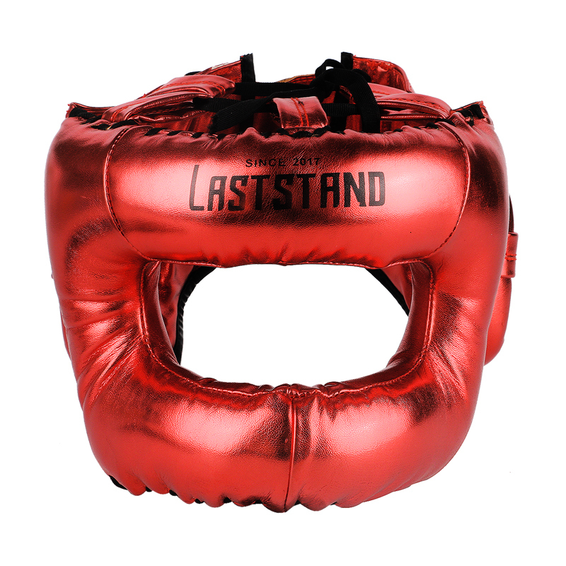 Protective Gear Quality PU Leather Boxing Helmet Head Protectors Adult Child Professional Competition Headgear MMA Muay Thai Kickboxing Helmets 221130
