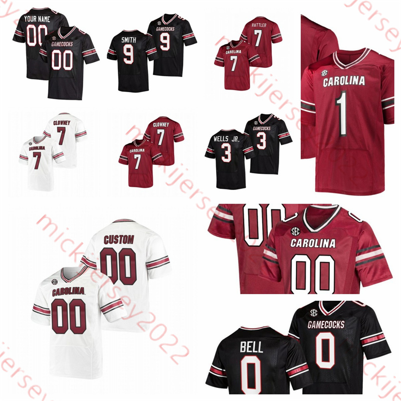 Football Stitched College Custom Mens Jersey 7 Spencer Rattler 9 Luke Doty 1 MarShawn Lloyd 3 Antwane Wells Jr. 0 Jaheim Bell 6 Zacch Pickens 9 Cam Smith jerseys, Scarlet
Football Stitched College Custom Mens Jersey 7 Spencer Rattler 9 Luke Doty 1 MarShawn Lloyd 3 Antwane Wells Jr. 0 Jaheim Bell 6 Zacch Pickens 9 Cam Smith jerseys, Scarlet