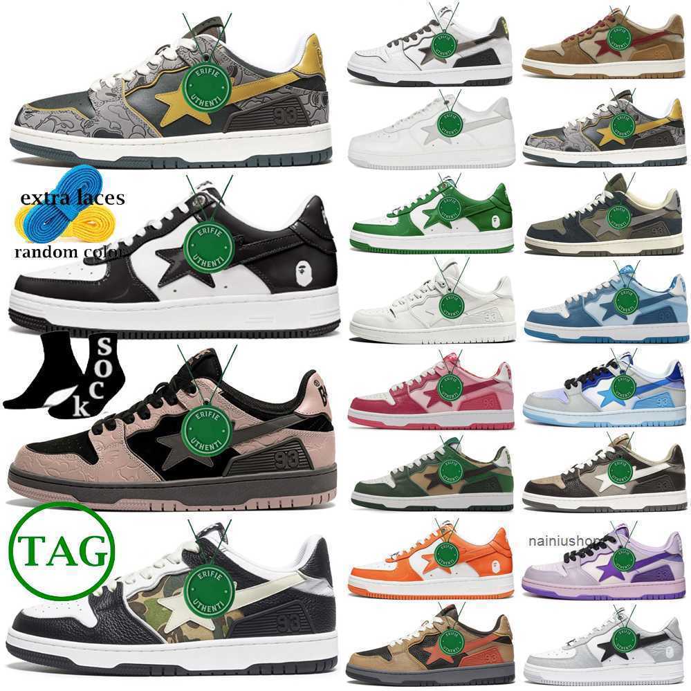 2023 New A Bapestas Sta Low running shoes ABC Camo one Stars Man Casual Shoe Sk8 camo black white green red orange camouflage classic JORDON, Color # 7
2023 New A Bapestas Sta Low running shoes ABC Camo one Stars Man Casual Shoe Sk8 camo black white green red orange camouflage classic JORDON, Color # 7