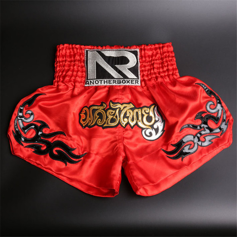 Boxing Trunks Men's Pants Printing MMA Shorts Kickboxing Fight Grappling Short Tiger Muay Thai Clothing Sanda Kids 221130