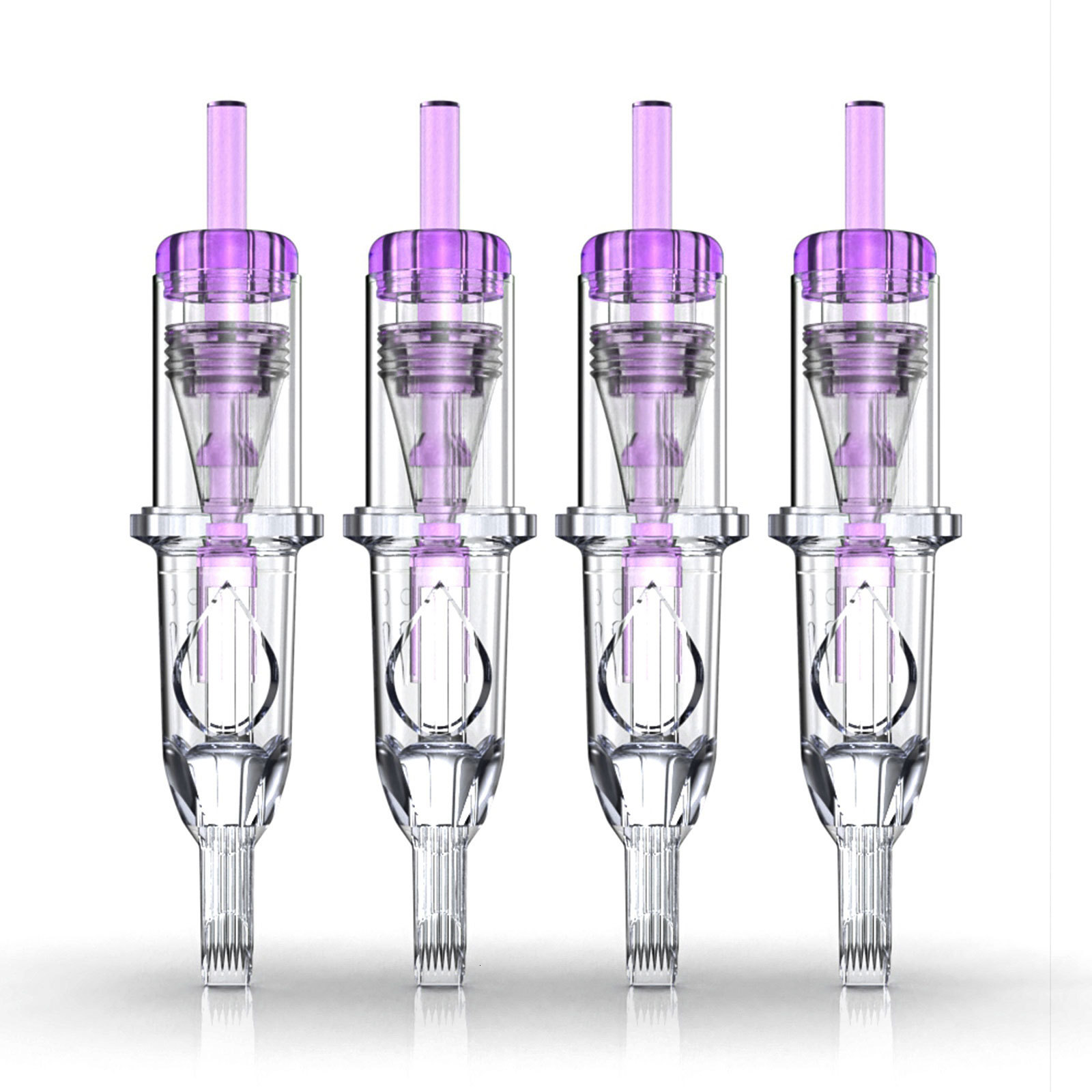 Tattoo Needles Wormhole Purple Cartridge RM Disposable Sterilized Safety Needle for Machines Grips 20pcs 221129