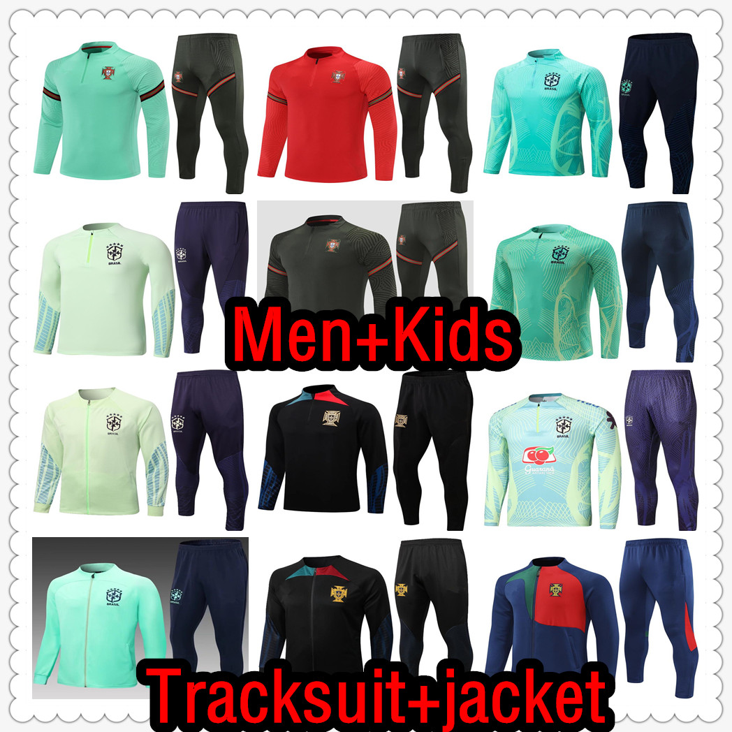 Brazil Portugal brazilS brasilS Portuguese Portuguesa Portugieser Tracksuit football Jerseys soccer Track suits jacket training sports wear 21 22 23 Men kids
Brazil Portugal brazilS brasilS Portuguese Portuguesa Portugieser Tracksuit football Jerseys soccer Track suits jacket training sports wear 21 22 23 Men kids