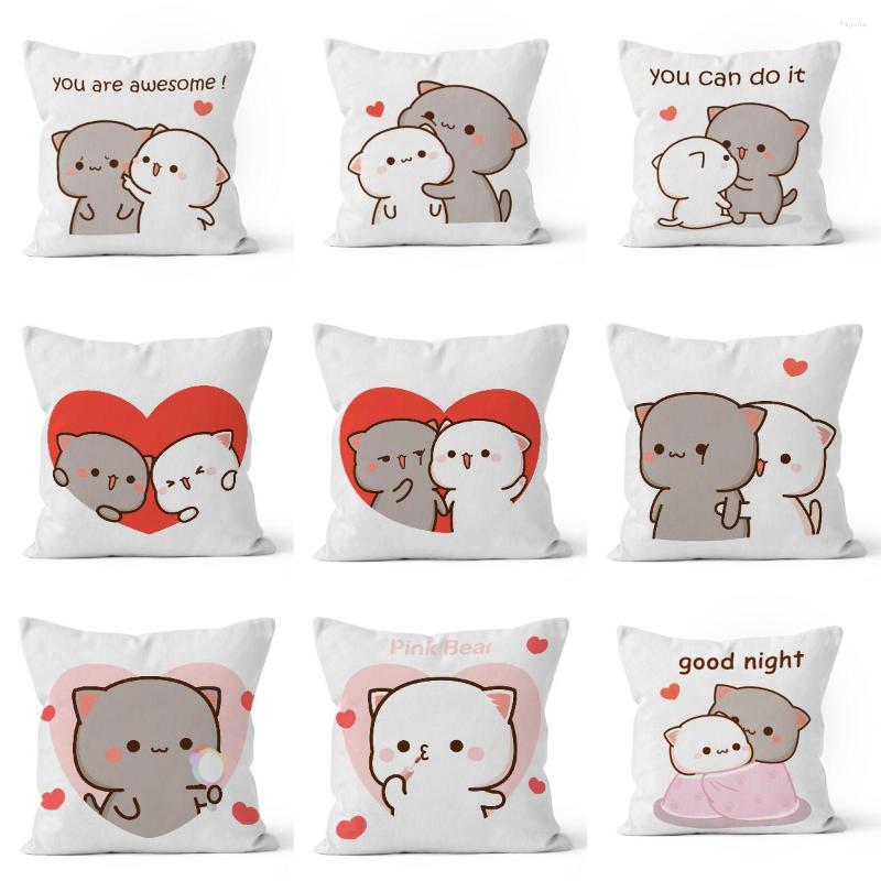 Pillow Peach And Goma Case Mocha Mochi Cat Cover Decorative Pillows For Sofa Car Pillowcase
Pillow Peach And Goma Case Mocha Mochi Cat Cover Decorative Pillows For Sofa Car Pillowcase