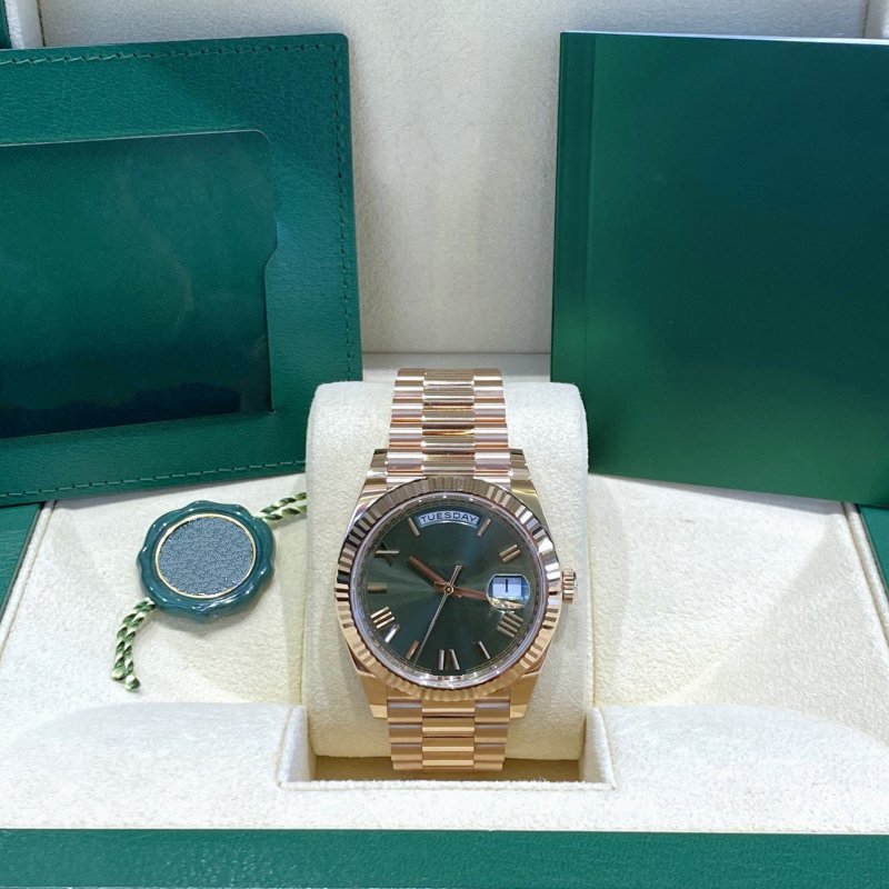 20 Styles Mens Watch 41mm Size Ref.228235 Daydate Automatic Mechanical Movement 18k Rose Gold Stainless steel Sapphire Glass High-Quality President Watches, Tool
20 Styles Mens Watch 41mm Size Ref.228235 Daydate Automatic Mechanical Movement 18k Rose Gold Stainless steel Sapphire Glass High-Quality President Watches, Tool