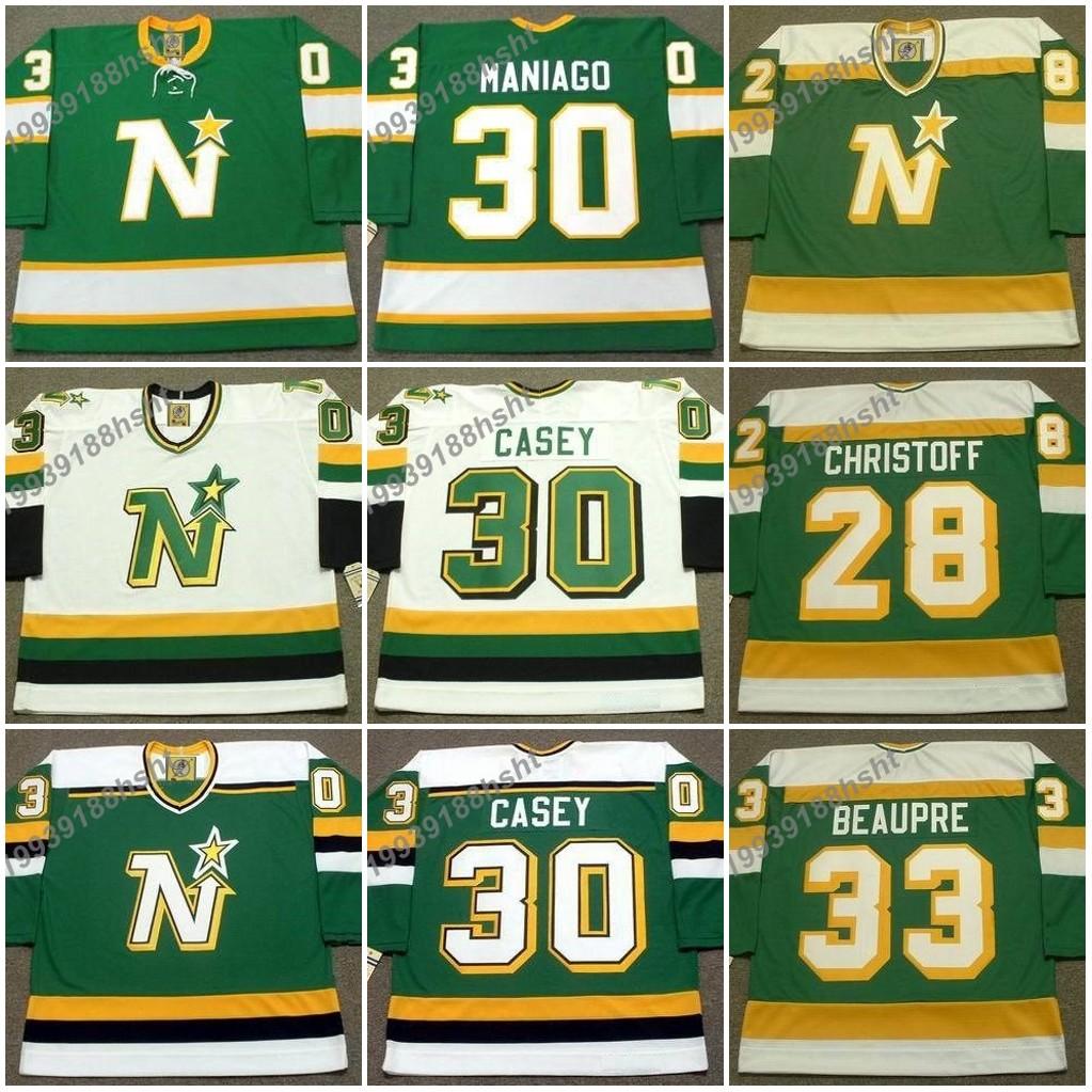 28 steve christoff 30 cesare maniago 30 jon casey 33 don beaupre minnesota north stars 1981 ccm vintage jersey, As picture
28 steve christoff 30 cesare maniago 30 jon casey 33 don beaupre minnesota north stars 1981 ccm vintage jersey, As picture