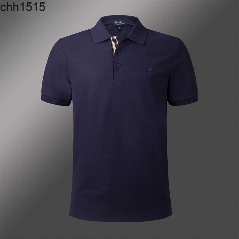 placket burbrerys lattice tube TB embroidered men' short sleeve Lapel polo shirt men' Polo, White
placket burbrerys lattice tube TB embroidered men' short sleeve Lapel polo shirt men' Polo, White