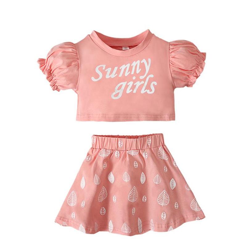 Clothing Sets Suit Kids Children Clothes Girls Summer Puff Sleeve Letter Short T-Shirt Top Print Skirt E15108, C1
Clothing Sets Suit Kids Children Clothes Girls Summer Puff Sleeve Letter Short T-Shirt Top Print Skirt E15108, C1