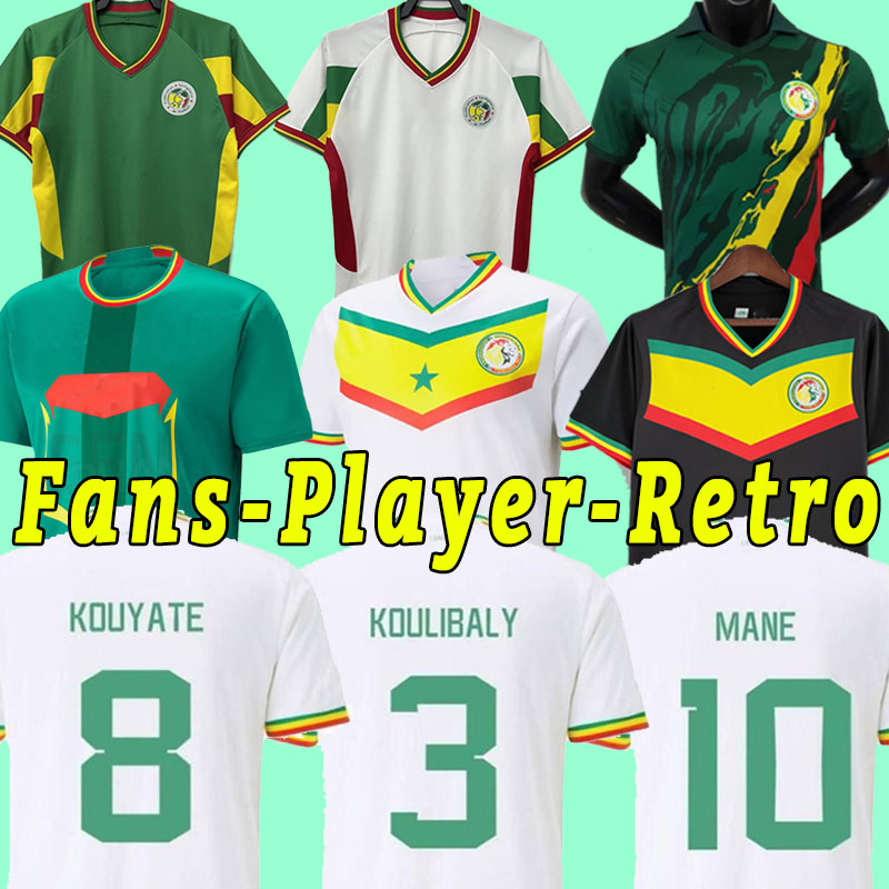 2022 2023 Senegal soccer jerseys World 1 star Cup retro 2002 KOULIBALY GUEYE KOUYATE 22/23 SARR homme Maillot de foot football men shirts Uniforms training retro 2002, Away+patch
2022 2023 Senegal soccer jerseys World 1 star Cup retro 2002 KOULIBALY GUEYE KOUYATE 22/23 SARR homme Maillot de foot football men shirts Uniforms training retro 2002, Away+patch