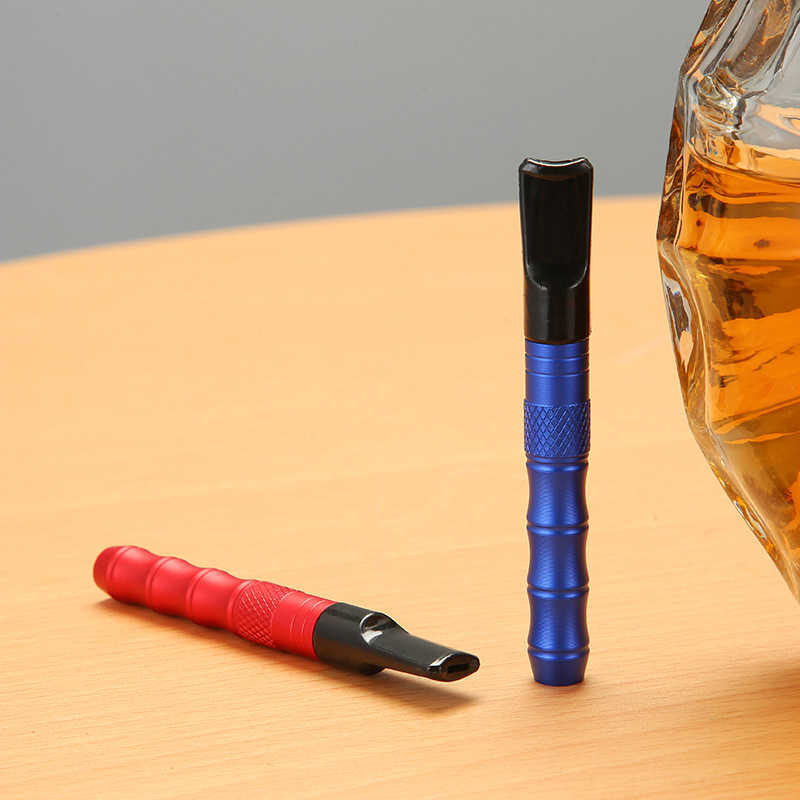 Mini Hand Metal Pipe aluminum alloy Disposable smoking pipe for Tobacco Bamboo shape smoke accessories wholesale China
Mini Hand Metal Pipe aluminum alloy Disposable smoking pipe for Tobacco Bamboo shape smoke accessories wholesale China