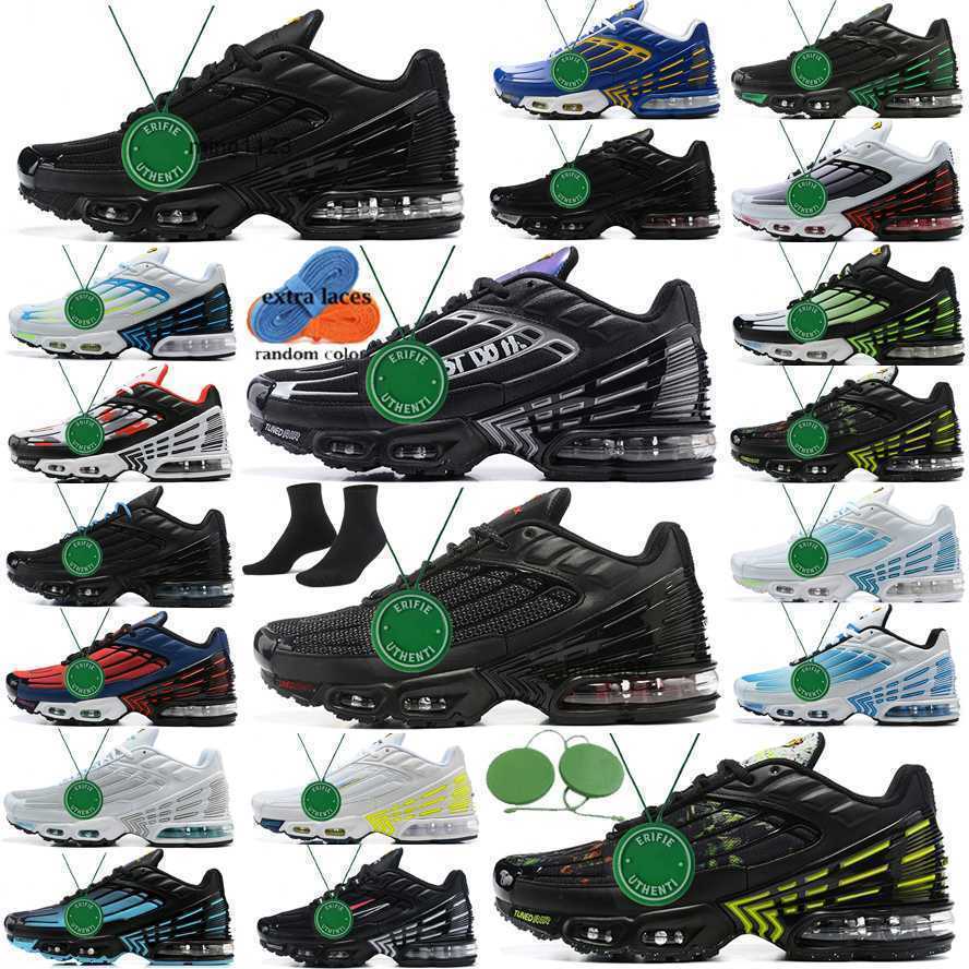 2023 with box Men Tn Plus 3 Running Shoes Tuned Mens Maxs Sneakers Laser Blue Purple Grey Athletic Jogging Trainers Sneakers Big OG designer shoes, # 17
2023 with box Men Tn Plus 3 Running Shoes Tuned Mens Maxs Sneakers Laser Blue Purple Grey Athletic Jogging Trainers Sneakers Big OG designer shoes, # 17
