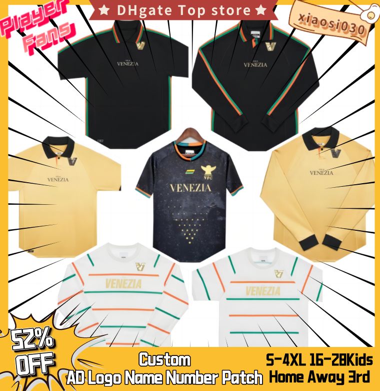 New -4XL 22 23 Venezia FC Soccer Jerseys home White Third Blue 4th Red 10# ARAMU 11# FORTE Venice 2022 2023 BUSIO 27# Football Shirts 3rd Adukt Kids Kit Uniforms long sleeves, 22 23 home aldult long sleev
New -4XL 22 23 Venezia FC Soccer Jerseys home White Third Blue 4th Red 10# ARAMU 11# FORTE Venice 2022 2023 BUSIO 27# Football Shirts 3rd Adukt Kids Kit Uniforms long sleeves, 22 23 home aldult long sleev