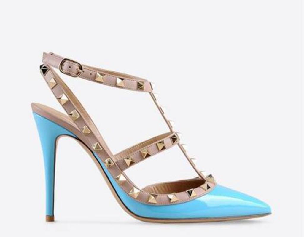 Shoes Sale-Desi Pointed Toe 2-Strap with Studs high heels Patent Leather rivets Sandals Women valentinoes valentinoity EIN
Shoes Sale-Desi Pointed Toe 2-Strap with Studs high heels Patent Leather rivets Sandals Women valentinoes valentinoity EIN