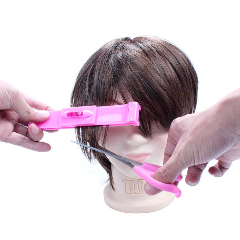 DIY Hair Cutting Tools Hair Clipper Trimmer Bangs Comb Bangs Cut Supporter Bangs Accessories Great For Business Travel Herramientas De Corte De Pelo