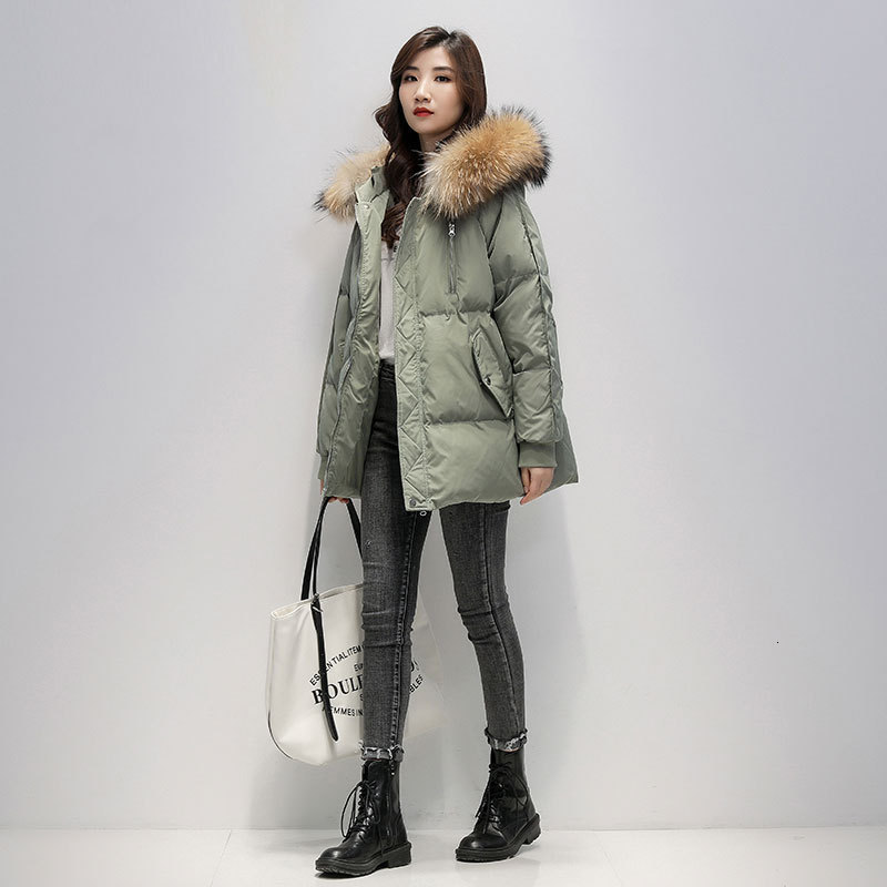 Women's Down Parkas Cotton Jacket Winter Warm Fashion Loose Korean Version Of The Women 221129