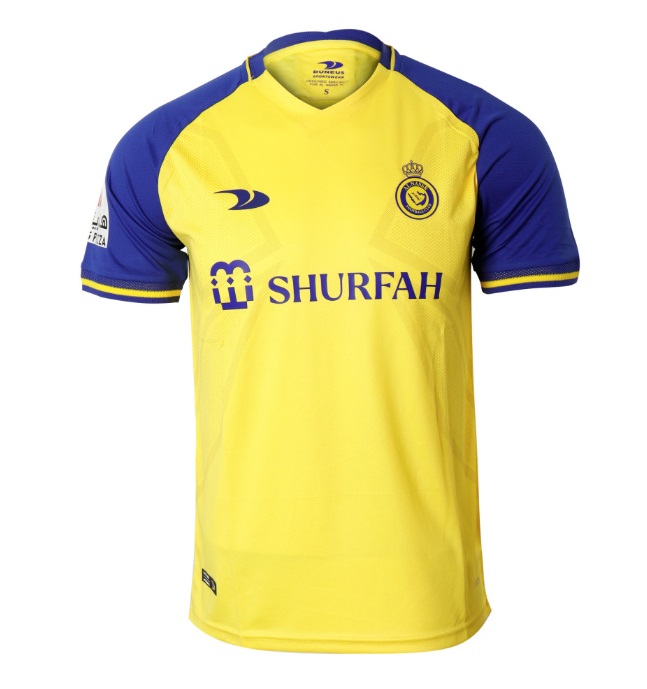 Al Nassr FC soccer Jerseys 2022 2023 Home yellow away blue 22 23 Football shiirts
Al Nassr FC soccer Jerseys 2022 2023 Home yellow away blue 22 23 Football shiirts