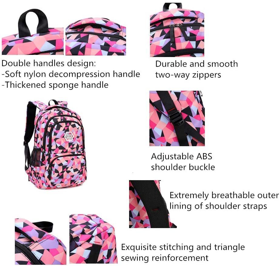 Backpacks School Bags for Girls Primary Cute Stars Print bag Lightweight Bookbags Kids Mochila Escolar 221129