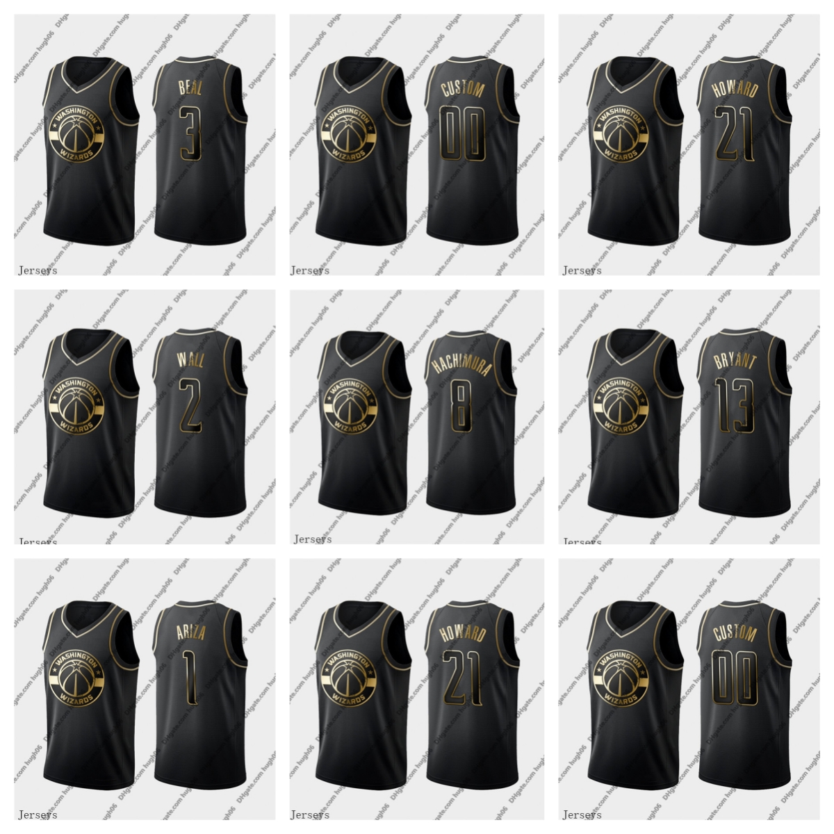 Washington''Wizards''Men Jersey 2 Wall 3 Beal 21 Howard 8 Hachimura 13 Bryant 1 Ariza Bradley Rui John Otto''NBA''Golden Edition Basketball Jerseys
Washington''Wizards''Men Jersey 2 Wall 3 Beal 21 Howard 8 Hachimura 13 Bryant 1 Ariza Bradley Rui John Otto''NBA''Golden Edition Basketball Jerseys