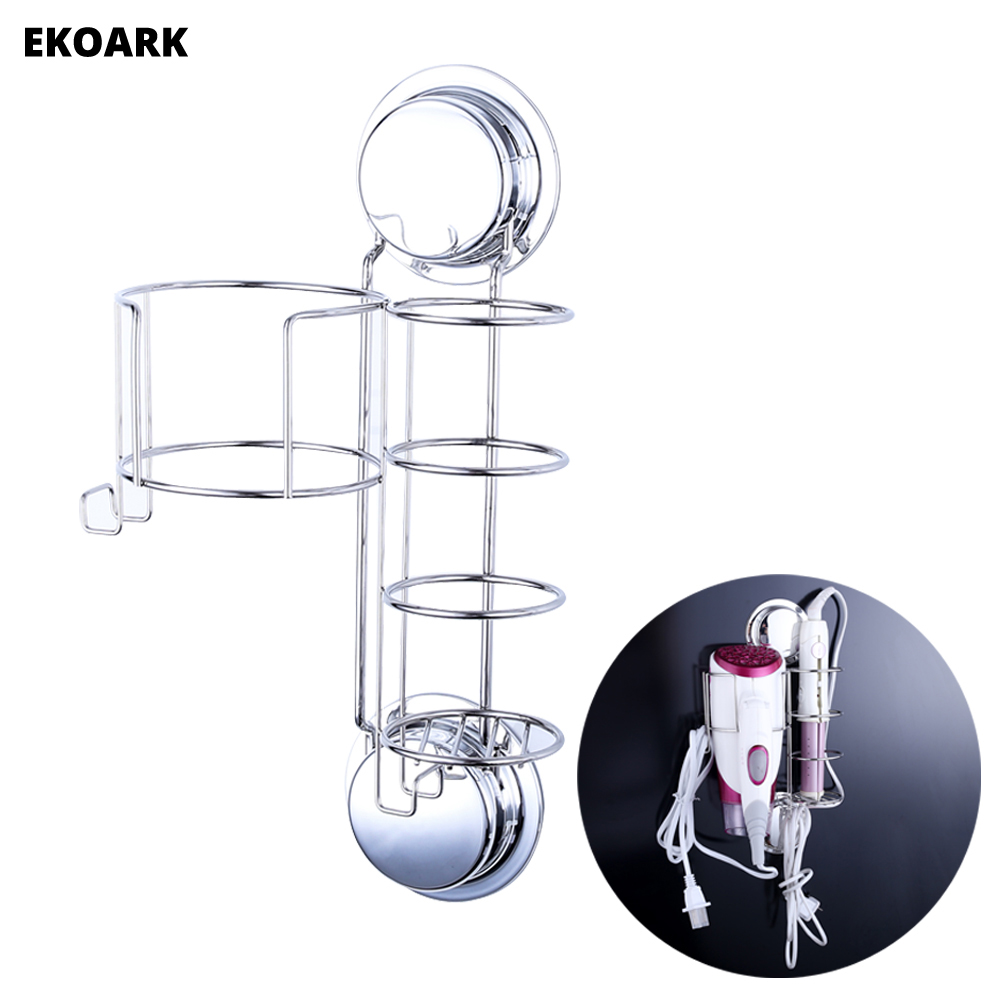 Wall Mount Stainless Steel Hair Dryer and Straightener Holder with Suction Cups or Screws
Wall Mount Stainless Steel Hair Dryer and Straightener Holder with Suction Cups or Screws