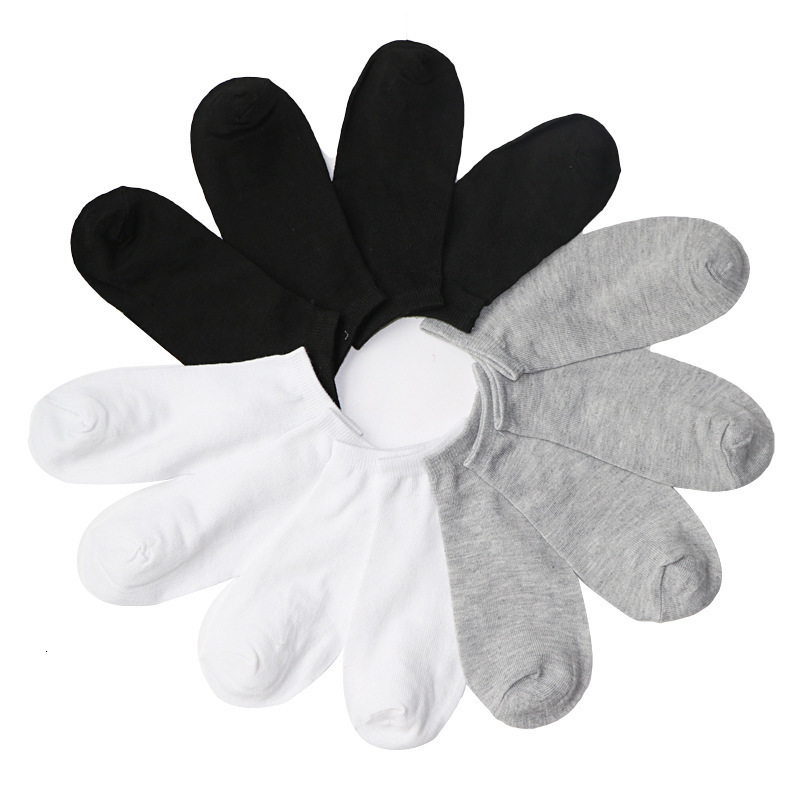Mens Socks 246 PCS Breathable Ankle Invisible Boats Cotton Short Low Cut Sport for Casual Sock 221130