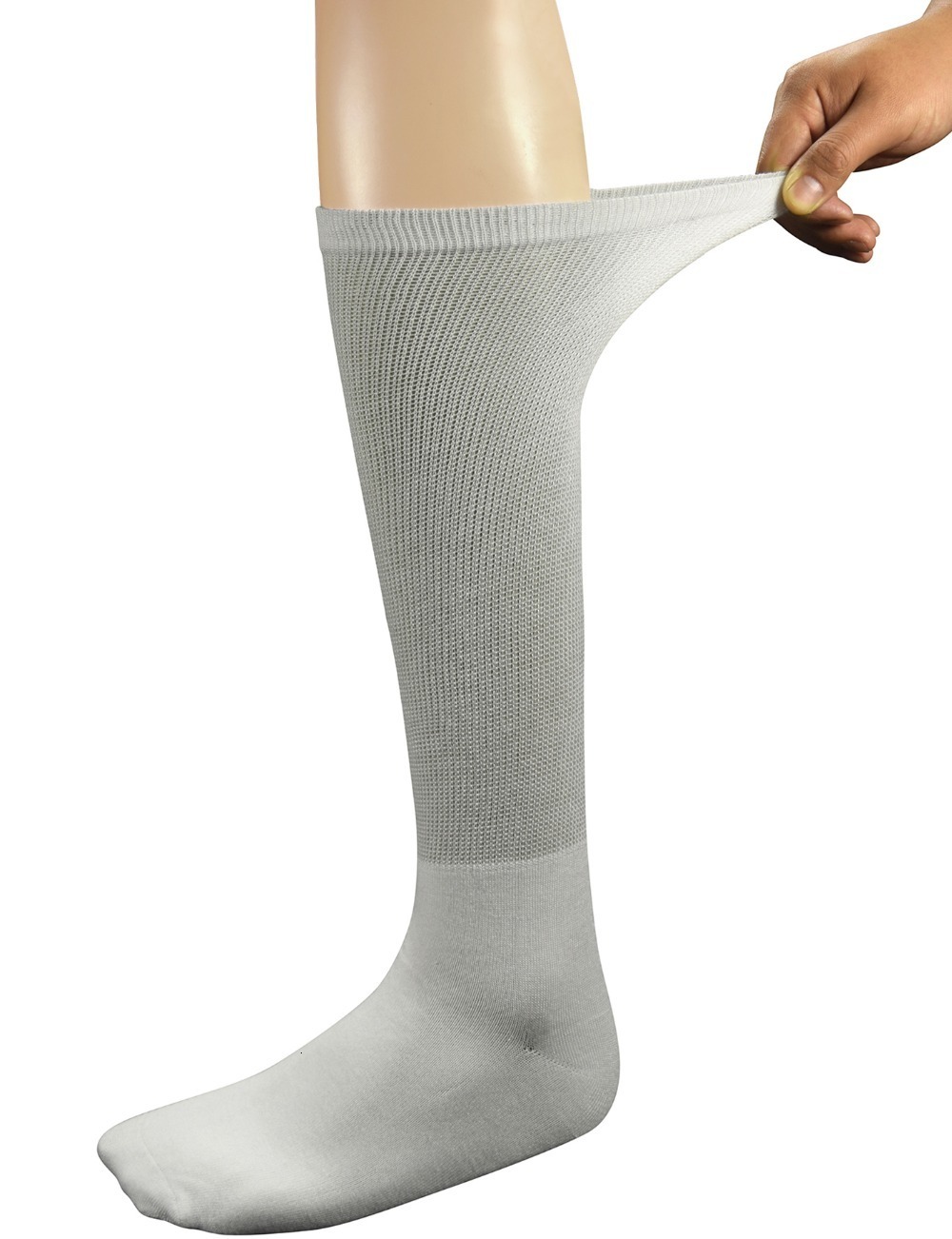 Mens Socks Bamboo Diabetic Over The Calf 4 Pack Size 1013 221130