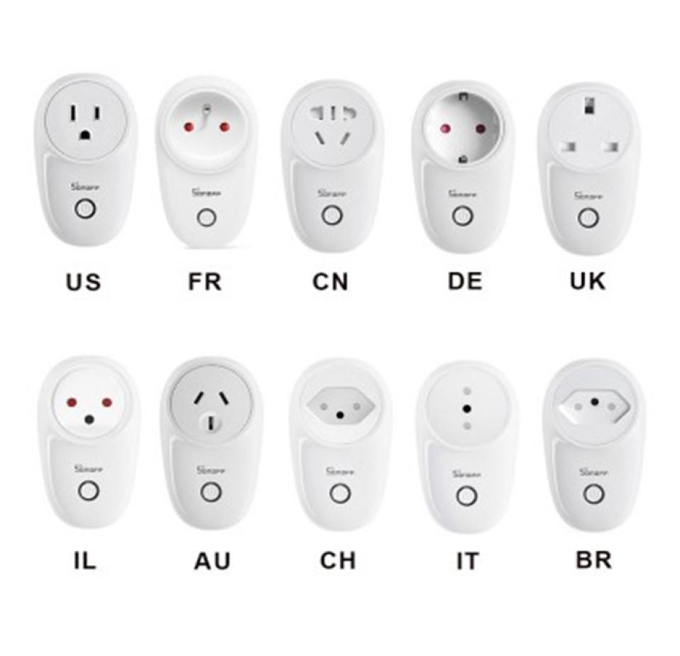 Sonoff S26 USUKCNAUEU WiFi Smart Socket Wireless Plug Power Sockets Work With Alexa Google Assistant IFTTT6842391
Sonoff S26 USUKCNAUEU WiFi Smart Socket Wireless Plug Power Sockets Work With Alexa Google Assistant IFTTT6842391